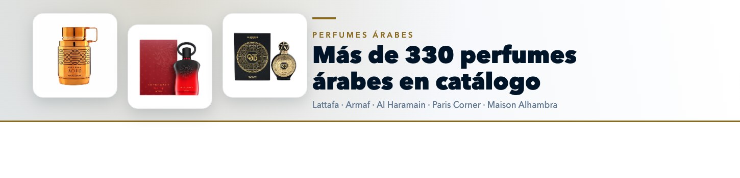 Perfumes árabes: Lattafa, Armaf y Al Haramain