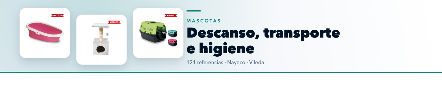 Descanso, transporte e higiene para mascotas