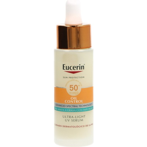 Eucerin Sun Oil Control Dry Touch Uv Serum SPF 50+ 1 Envase 30 ml